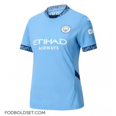 Manchester City Manuel Akanji #25 Hjemmebanetrøje Dame 2024-25 Kortærmet Manchester City Manuel Akanji #25 Hjemmebanetrøje Dame 2024-25 Kortærmet
